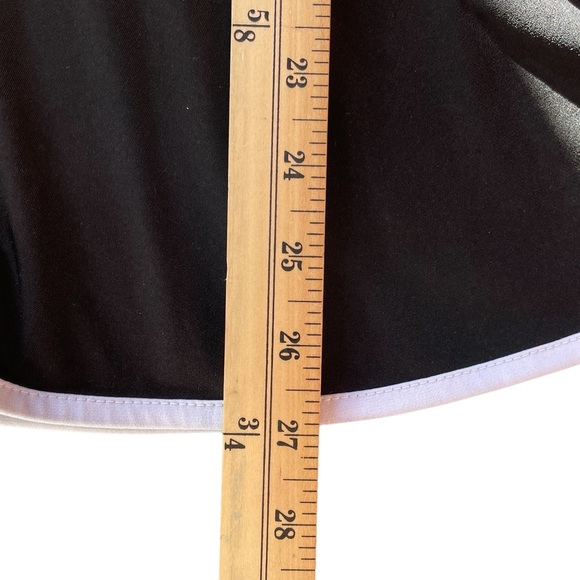 MICHAEL MICHAEL KORS Black/White Flutter Sleeve Flutter Hem Dress Extra Large - Picture 16 of 16